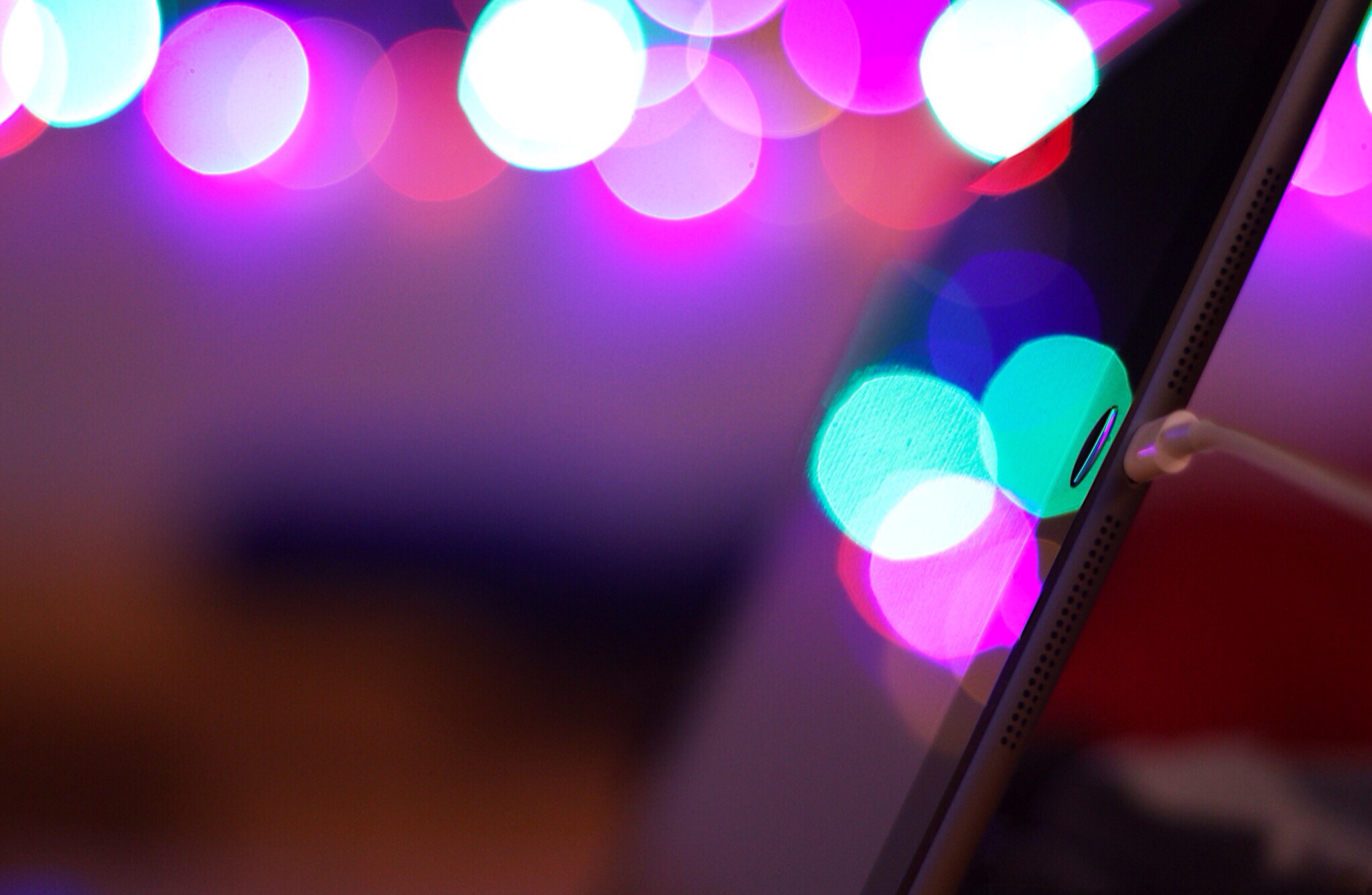 iPad Air bokeh